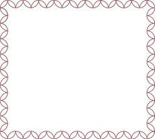 Chinese frame border art china style. Asian new year decorative traditional borders, oriental gold line retro pattern for image frame. Vintage Frame. vector