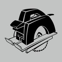 angle saw icon isolated vector