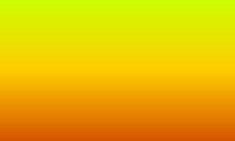 Modern bright orange and yellow color gradient transition background. Flat and blank template overlay decoration vector