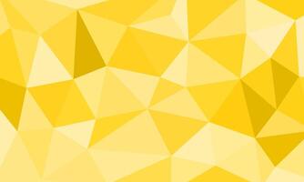 Light yellow flat polygon background texture. modern mosaic illustration with triangle shape pattern elements for display, business, website, advertising, display, idea vector