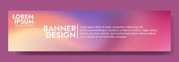 Modern Gradient Background Template for Website vector