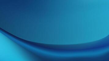 Abstract background featuring smooth, flowing blue curves. vector