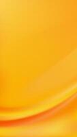 Abstract image featuring a smooth orange and yellow gradient. vector