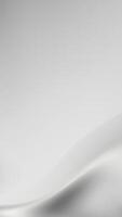 A minimalist image featuring a gentle curve in shades of gray. vector