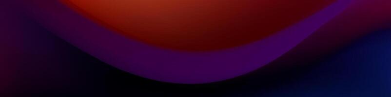 Abstract Dark Purple Red Gradient Background Design Curves vector