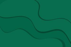abstract green background with a wave simple vector