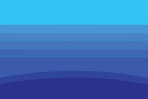 abstract blue background with waves. vector