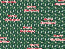 Christmas tree pattern background vector