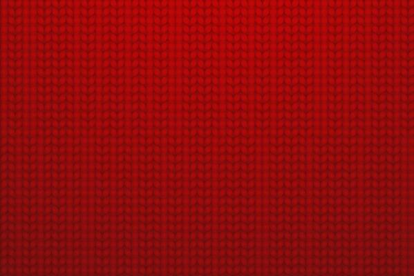 Christmas winter seamless pattern. Red wool knitted background.