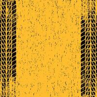 Abstract grunge tire track border background vector