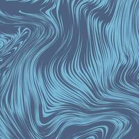 Warped lines background. Flowing striped abstract surface. Engraving template with wavy stripes. Curly stripes fantasy texture. Blue line wallpaper vector