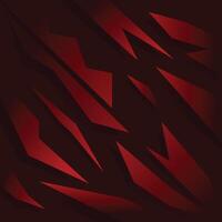 Red architecture futuristic background minimal concept illustration design vector