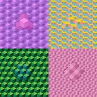 Floating Spheres Pattern vector