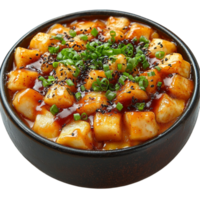 delicioso cuenco de Ñoquis con tomate salsa y Fresco hierbas png