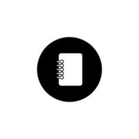 Notebook icon. Book icon. Notebook. Icon. vector