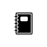 Notebook icon. Note book icon. Book icon vector