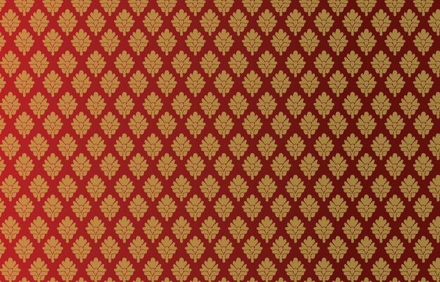elegant floral pattern for fabric design