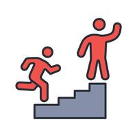 Motivation icon. .Editable stroke.linear style sign for use web design,logo.Symbol illustration. vector