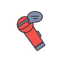Public Speaking icon. .Editable stroke.linear style sign for use web design,logo.Symbol illustration. vector