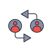Resilience icon. .Editable stroke.linear style sign for use web design,logo.Symbol illustration. vector