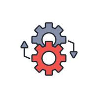 perseverance icon. .Editable stroke.linear style sign for use web design,logo.Symbol illustration. vector