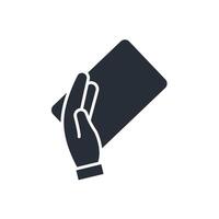 yellow card icon. .Editable stroke.linear style sign for use web design,logo.Symbol illustration. vector