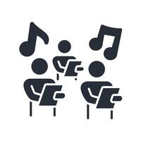 gospel icon. .Editable stroke.linear style sign for use web design,logo.Symbol illustration. vector