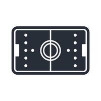 Soccer Field icon. .Editable stroke.linear style sign for use web design,logo.Symbol illustration. vector