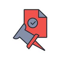 accurate icon. .Editable stroke.linear style sign for use web design,logo.Symbol illustration. vector