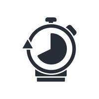 Stopwatch icon. .Editable stroke.linear style sign for use web design,logo.Symbol illustration. vector