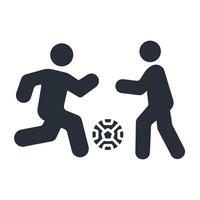 Soccer icon. .Editable stroke.linear style sign for use web design,logo.Symbol illustration. vector