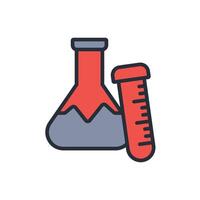 laboratory icon. .Editable stroke.linear style sign for use web design,logo.Symbol illustration. vector