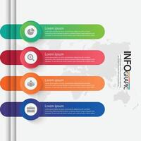 Informative infographic displaying data visualization elements on a light background for clear understanding vector