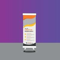 Professional roll up design vector