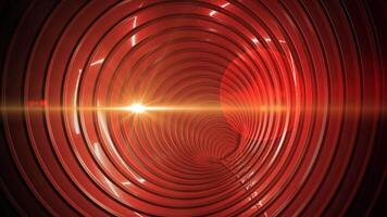 spiral of changing coordinates of space and time video