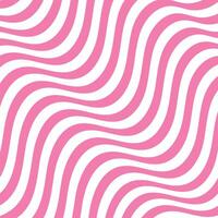 simple pink color horizontal wavy pattern a pink background with a white line in the middle vector