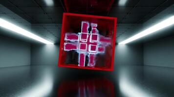 Dynamic VJ Loop with Kinetic Patterns for Immersive Music Experiences video