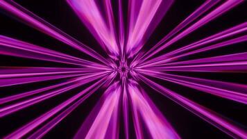Dynamic pink light strands create mesmerizing VJ loop for vibrant music events video