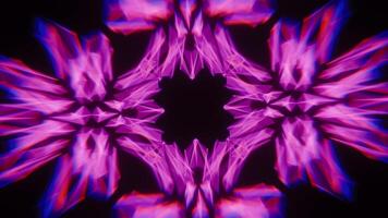 Vibrant kaleidoscopic patterns for immersive music experiences video