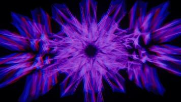 Vibrant kaleidoscopic patterns for immersive VJ loops at music events video