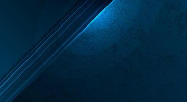 Light line pattern and texture on gradient blue color backgound vector
