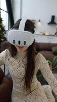 An Immersive Virtual Reality Experience Within a Modern Home Atmosphere and Setting video