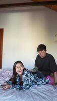 Engaging in Casual Indoor Interaction with Technology While Enjoying Relaxation and Comfort video
