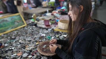 Exploring Unique Treasures at a Vintage Marketplace Filled with Colorful Finds and Nostalgia video