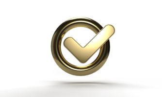Checkmark true golden yellow color icon object business answer success element voting good approve circle quality cross box list honesty confirmation validation service right agreement yes accept png