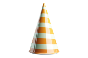 Decorative cone-shaped object modern home product photography minimalist style close-up view design focus png