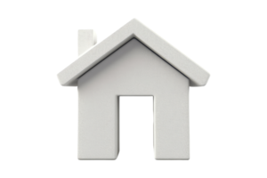 Home icon symbolizing comfort digital design minimalist style modern aesthetic png