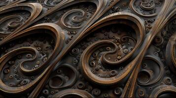 Intricate Clockwork Mechanism photo