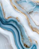 Mesmerizing Agate Geode Texture with Golden Accents photo