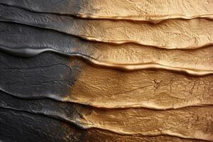 Textured wooden surface with contrasting dark and light tones photo